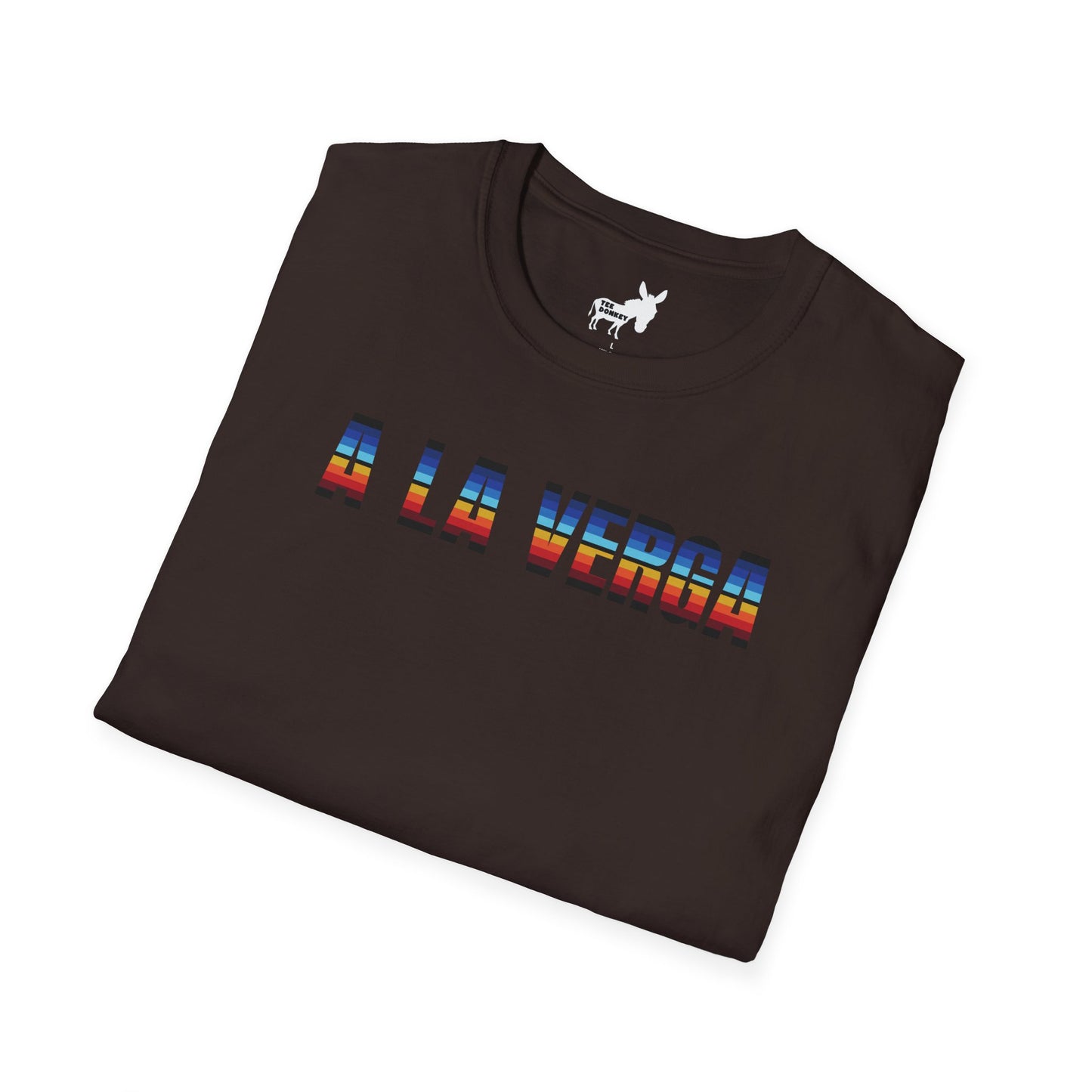 A LA VERGA - BLUE/RED - SERAPE - T-Shirt