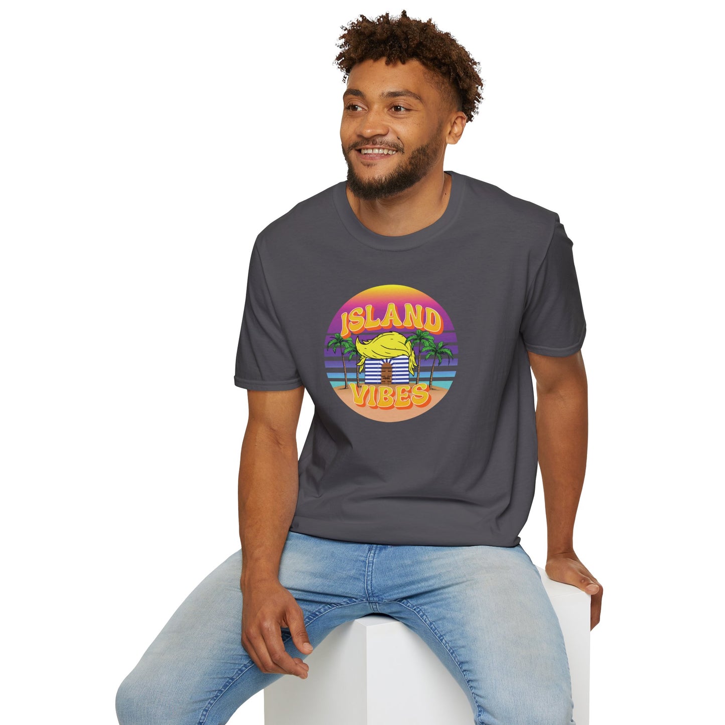 ISLAND VIBES - TRUMP - EPSTEIN ISLAND T-Shirt