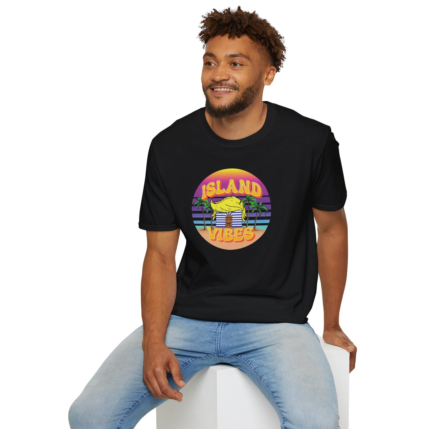 ISLAND VIBES - TRUMP - EPSTEIN ISLAND T-Shirt