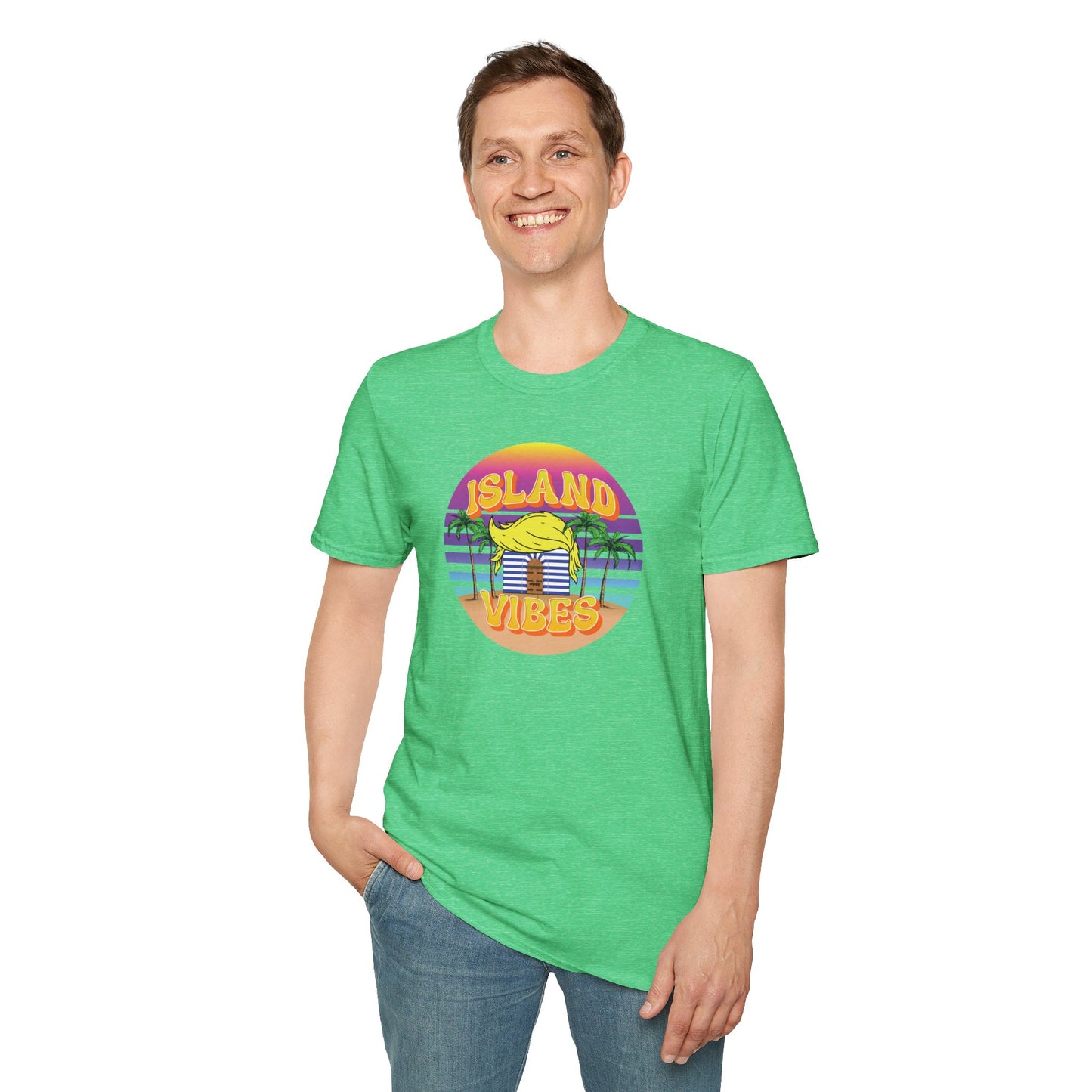 ISLAND VIBES - TRUMP - EPSTEIN ISLAND T-Shirt