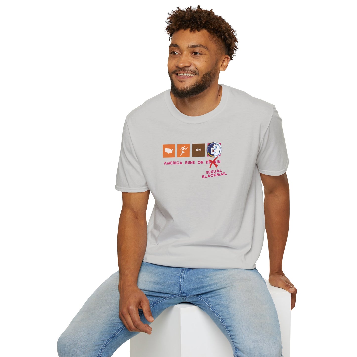 AMERICA RUNS ON BLACKMAIL T-Shirt
