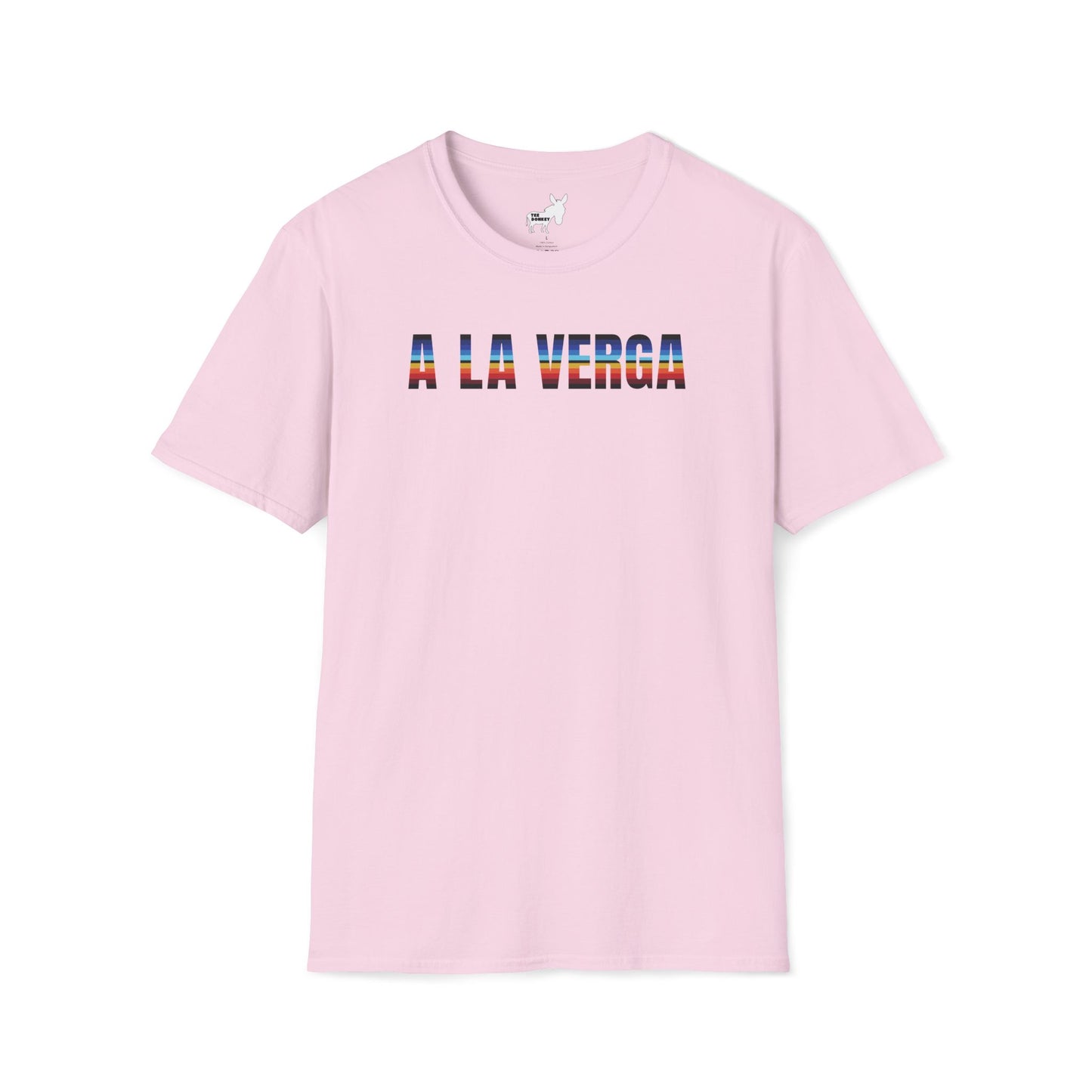 A LA VERGA - BLUE/RED - SERAPE - T-Shirt