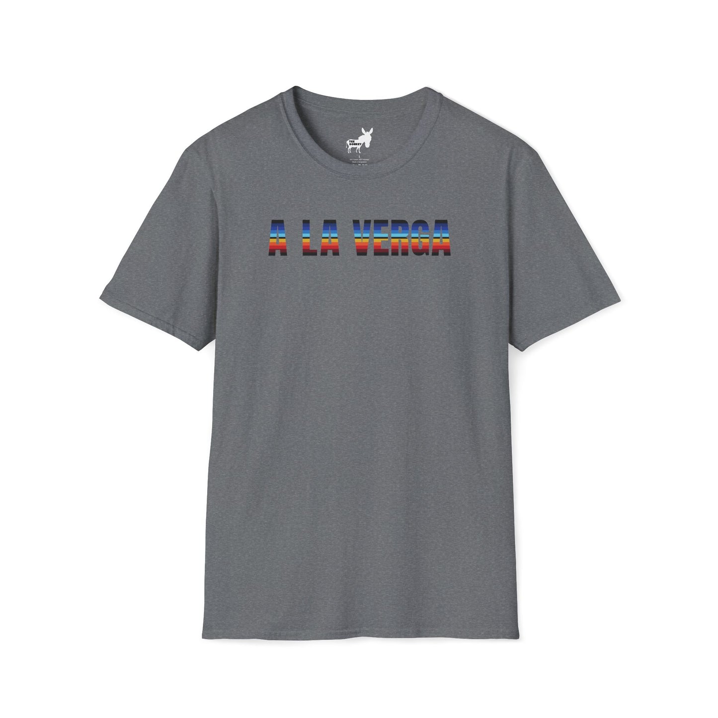 A LA VERGA - BLUE/RED - SERAPE - T-Shirt
