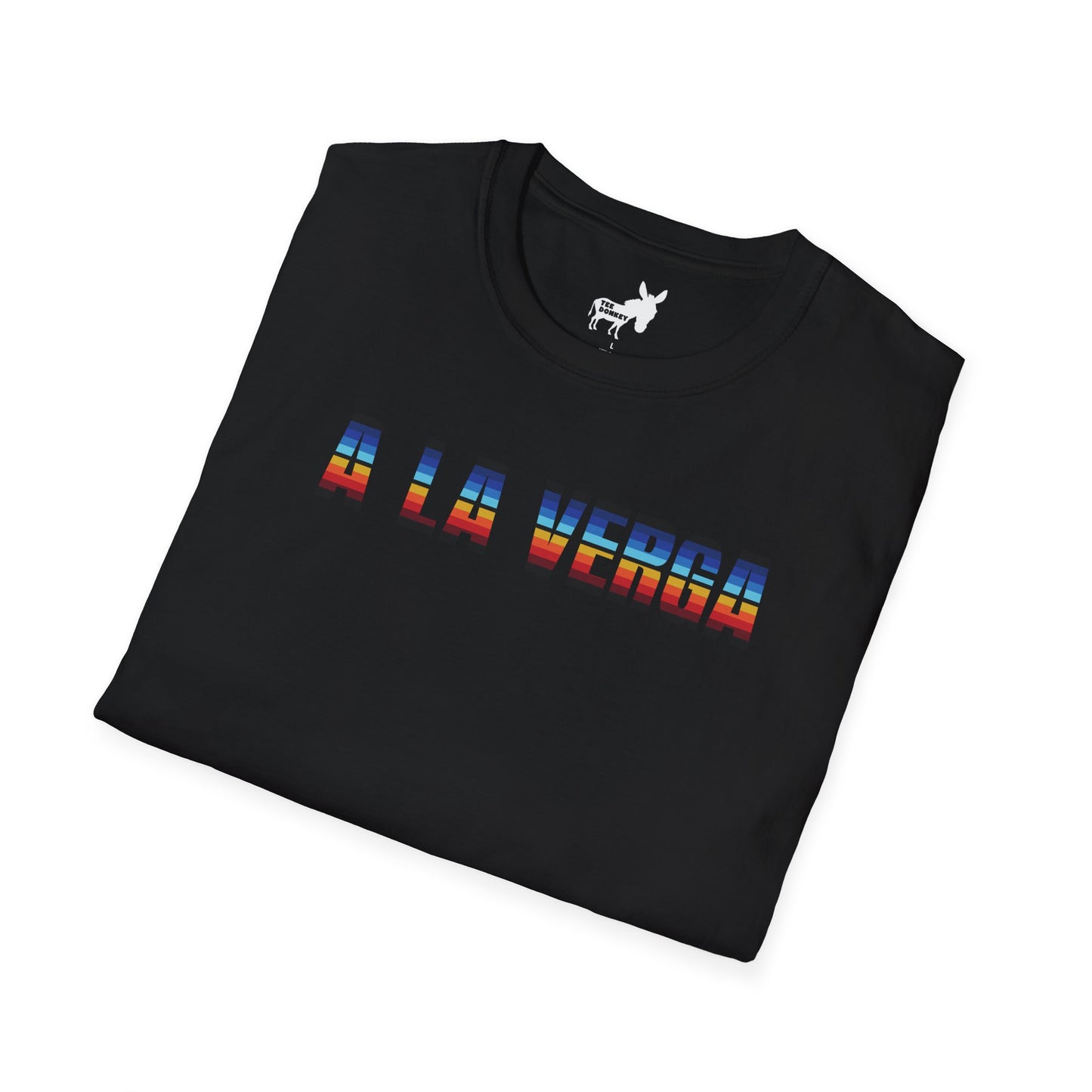 A LA VERGA - BLUE/RED - SERAPE - T-Shirt