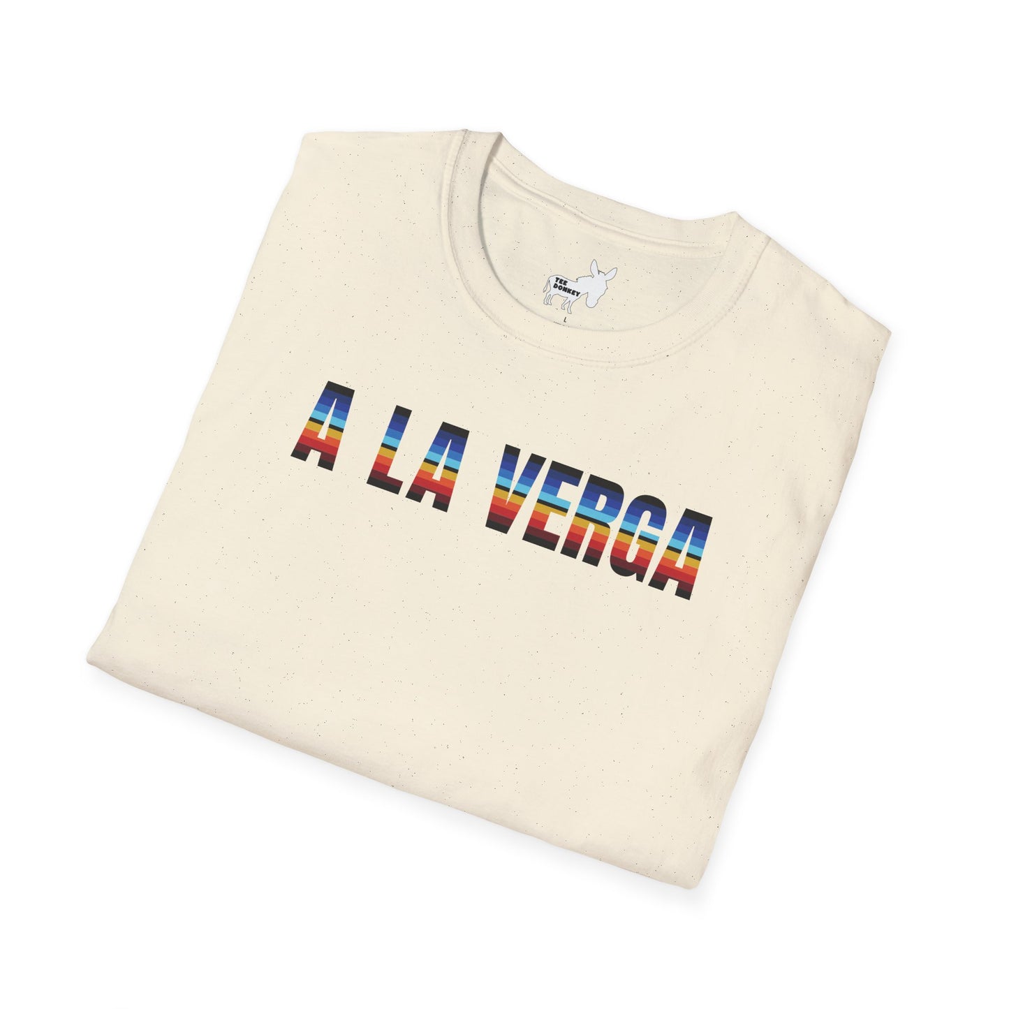 A LA VERGA - BLUE/RED - SERAPE - T-Shirt