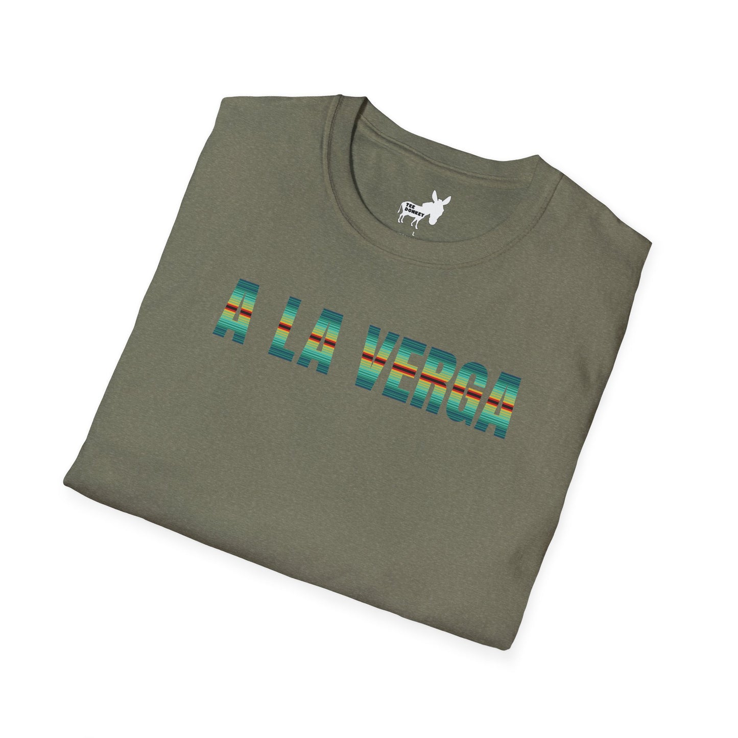 A LA VERGA - TURQUOISE SERAPE - T-Shirt