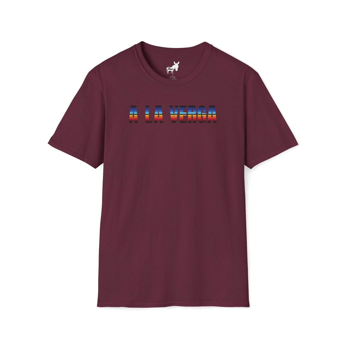 A LA VERGA - BLUE/RED - SERAPE - T-Shirt