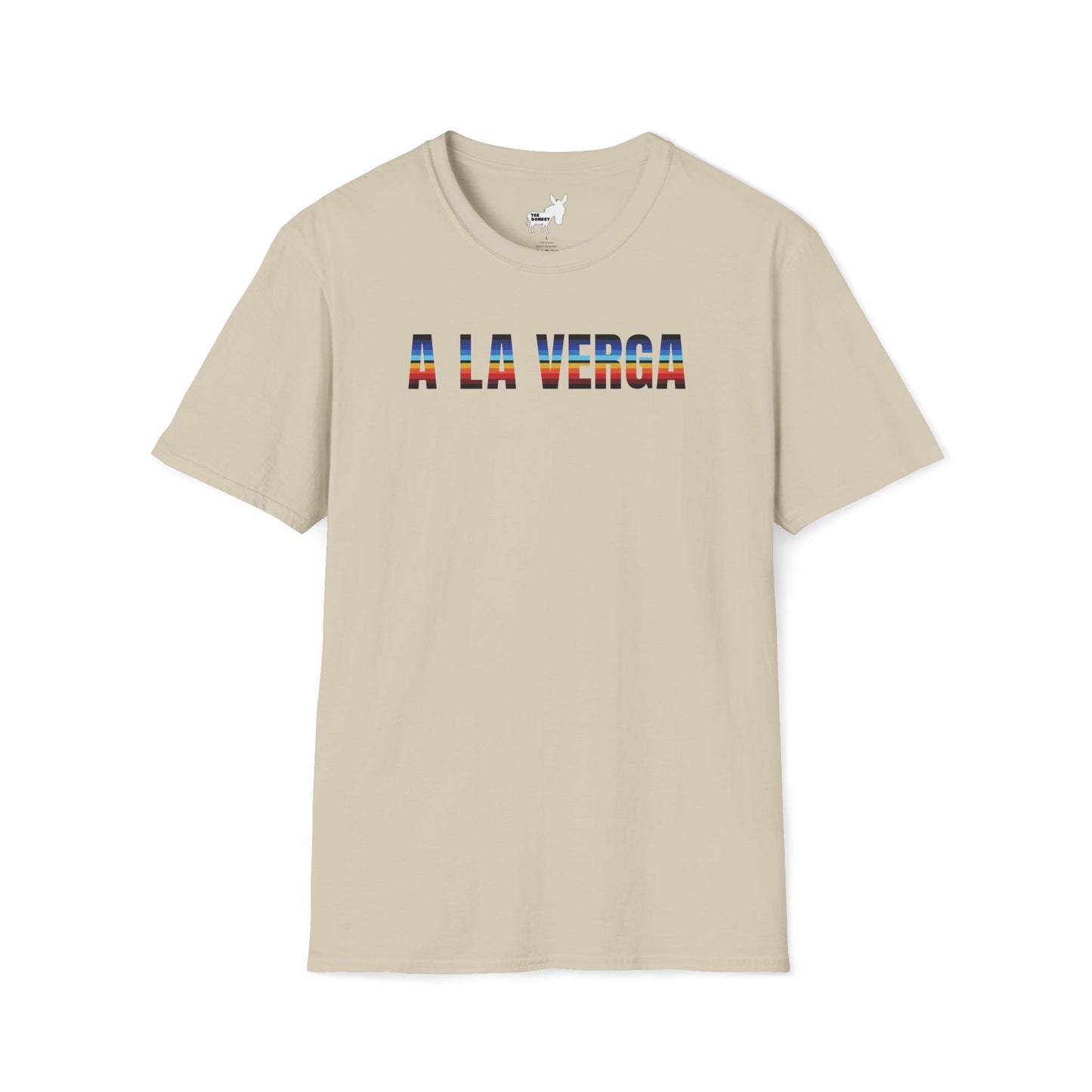 A LA VERGA - BLUE/RED - SERAPE - T-Shirt