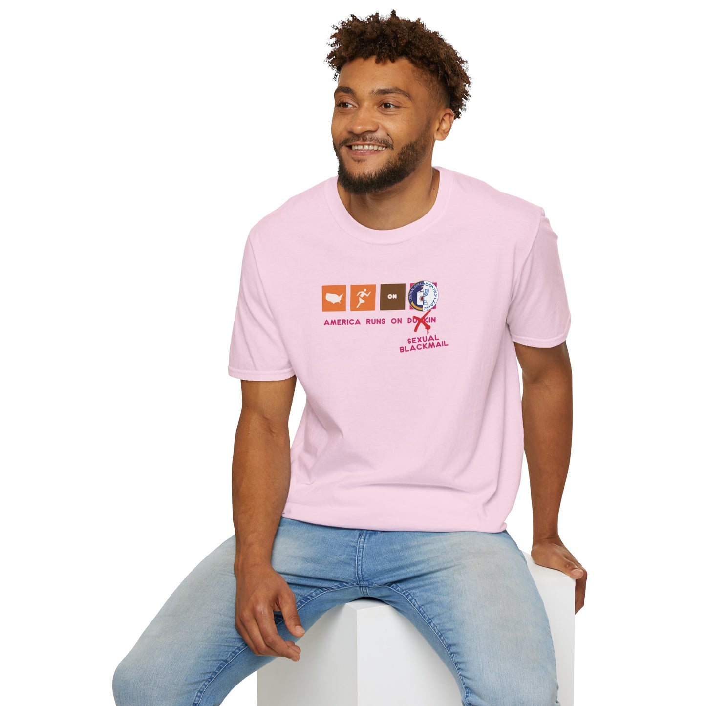 AMERICA RUNS ON BLACKMAIL T-Shirt
