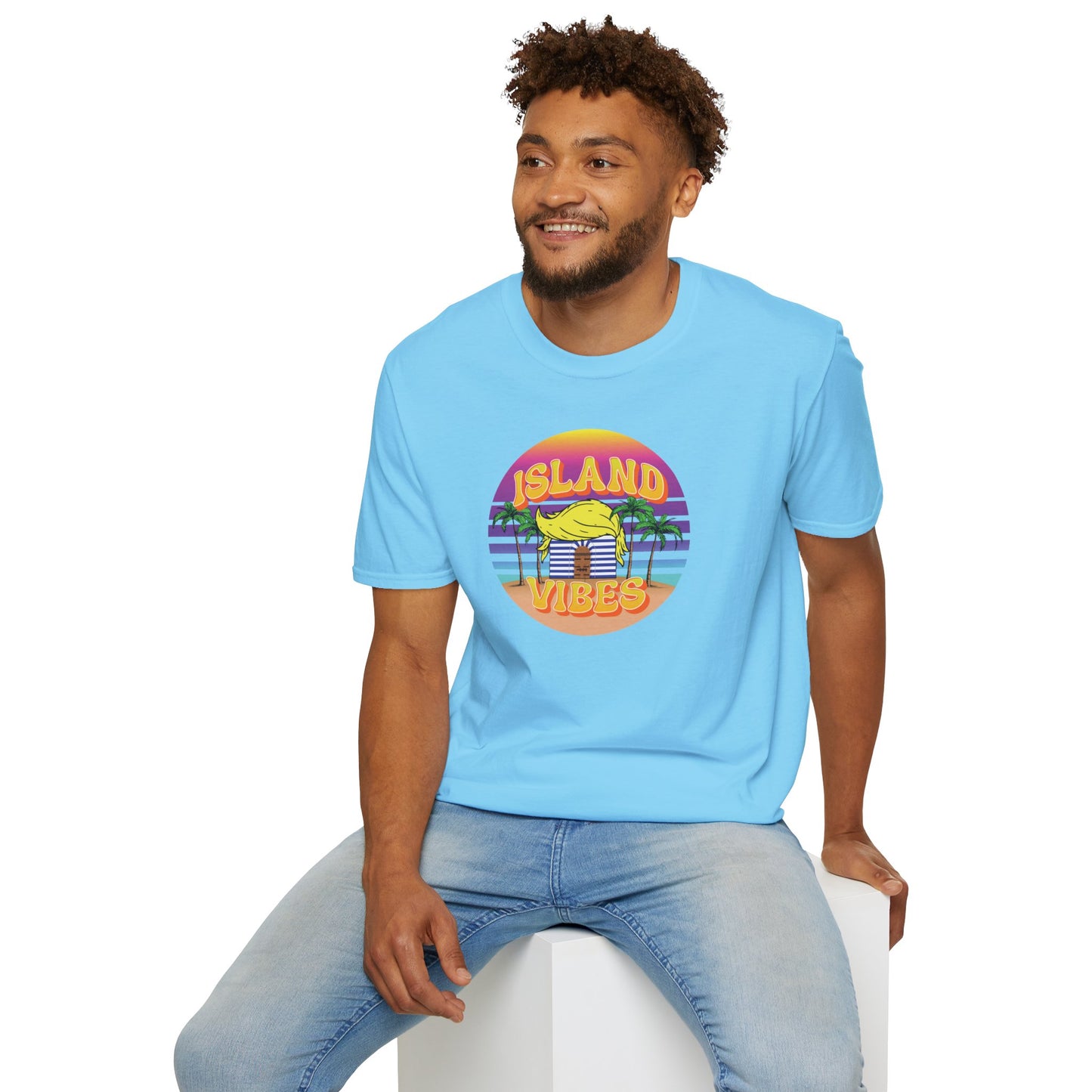 ISLAND VIBES - TRUMP - EPSTEIN ISLAND T-Shirt