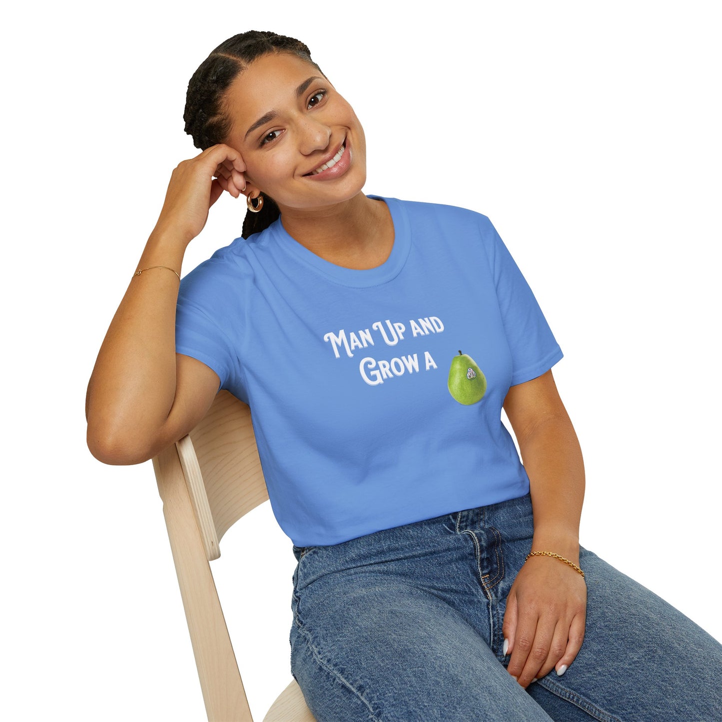 MAN UP AND GROW A PEAR (PAIR) T-Shirt