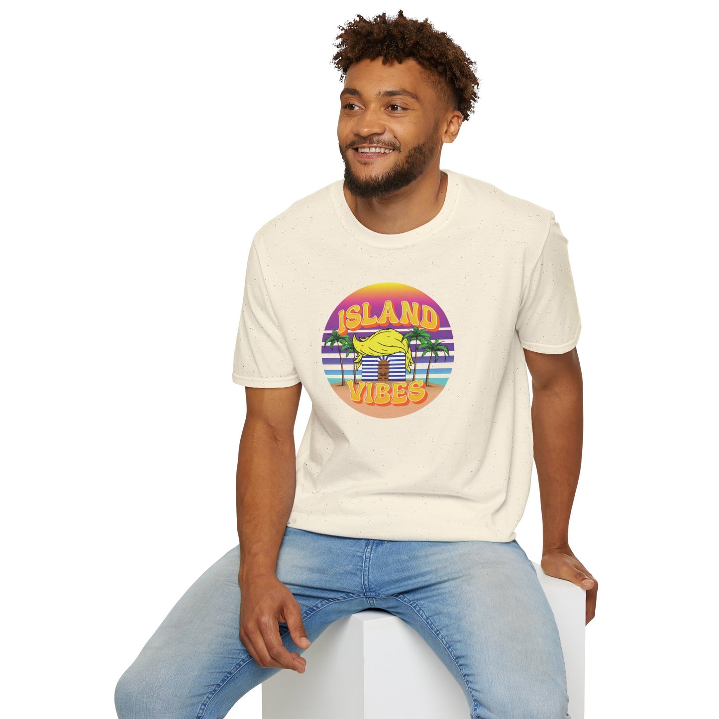 ISLAND VIBES - TRUMP - EPSTEIN ISLAND T-Shirt