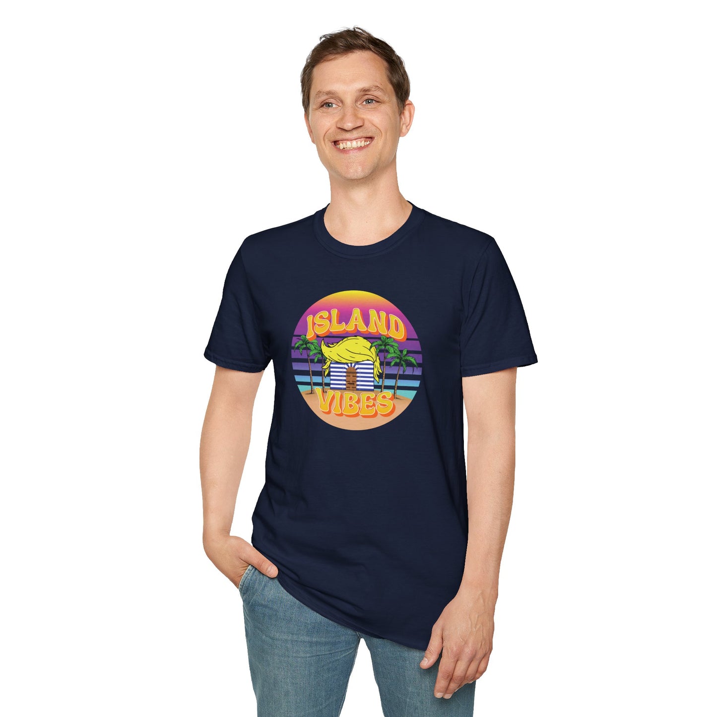 ISLAND VIBES - TRUMP - EPSTEIN ISLAND T-Shirt