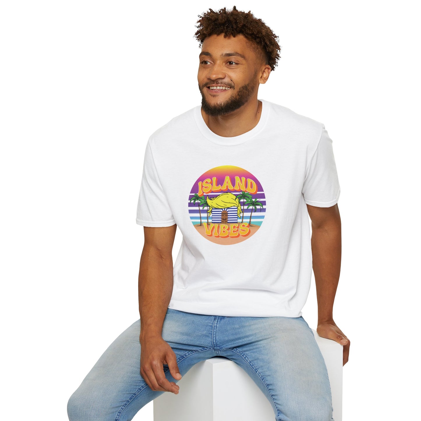 ISLAND VIBES - TRUMP - EPSTEIN ISLAND T-Shirt