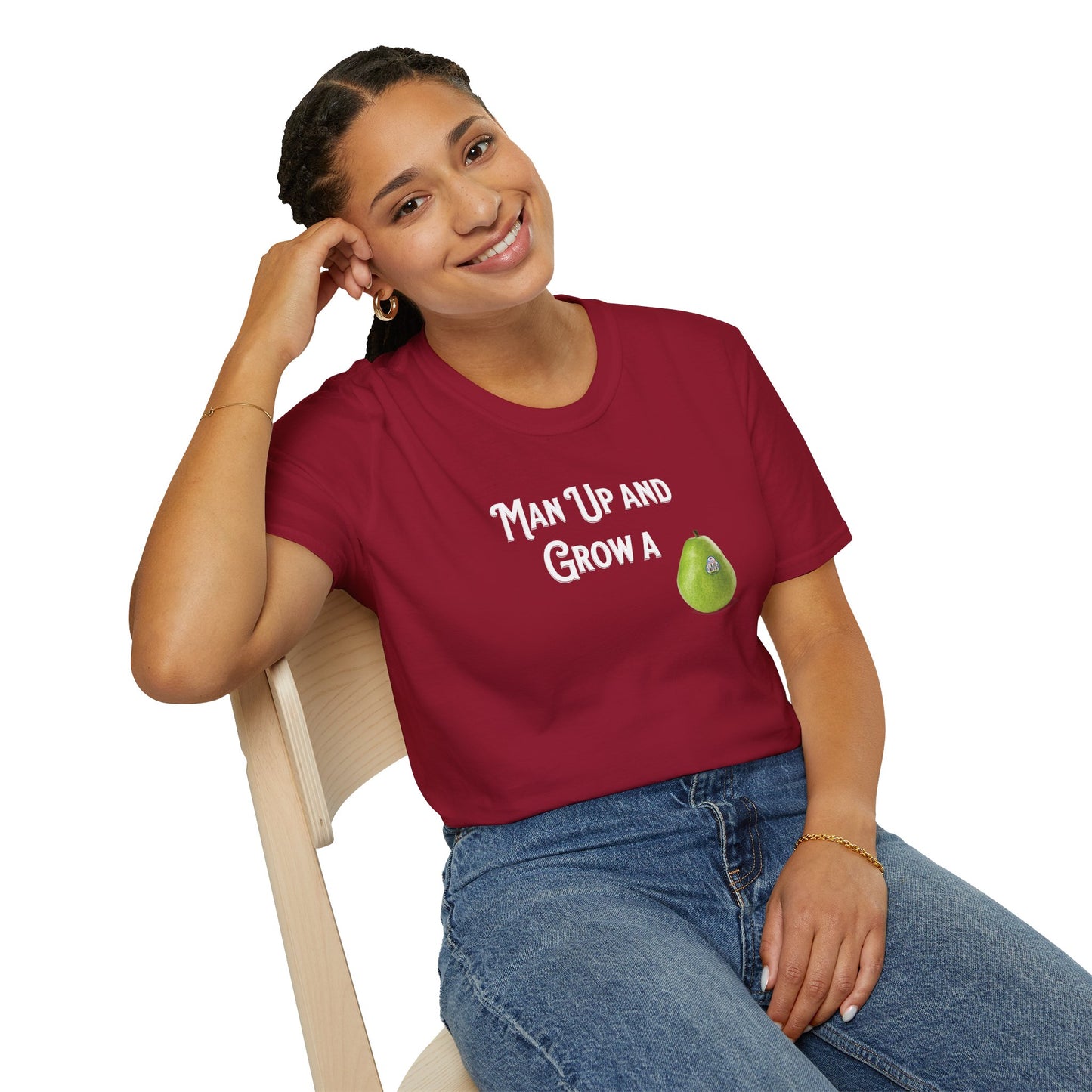 MAN UP AND GROW A PEAR (PAIR) T-Shirt