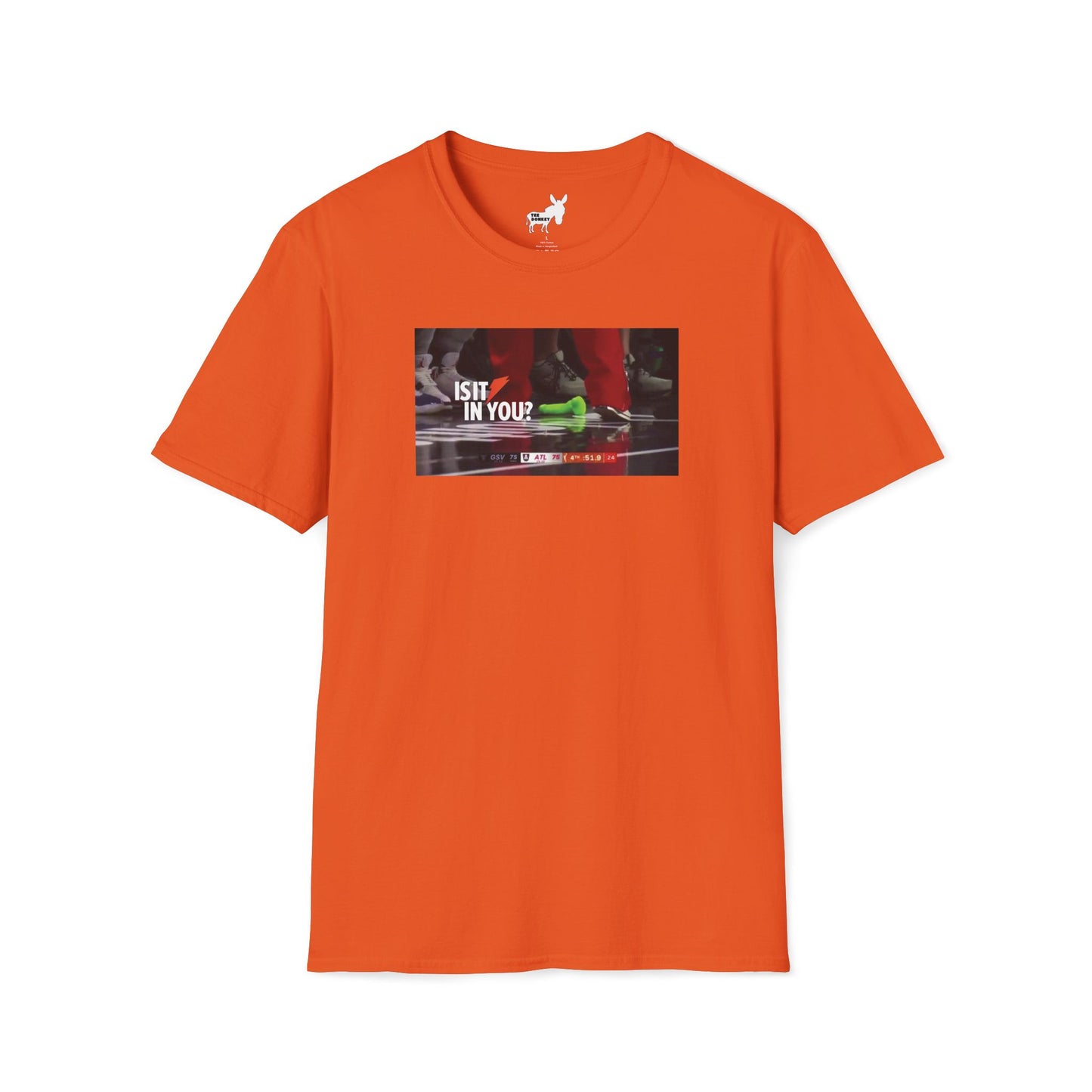 IS IT IN YOU? WNBA DILDO T-Shirt