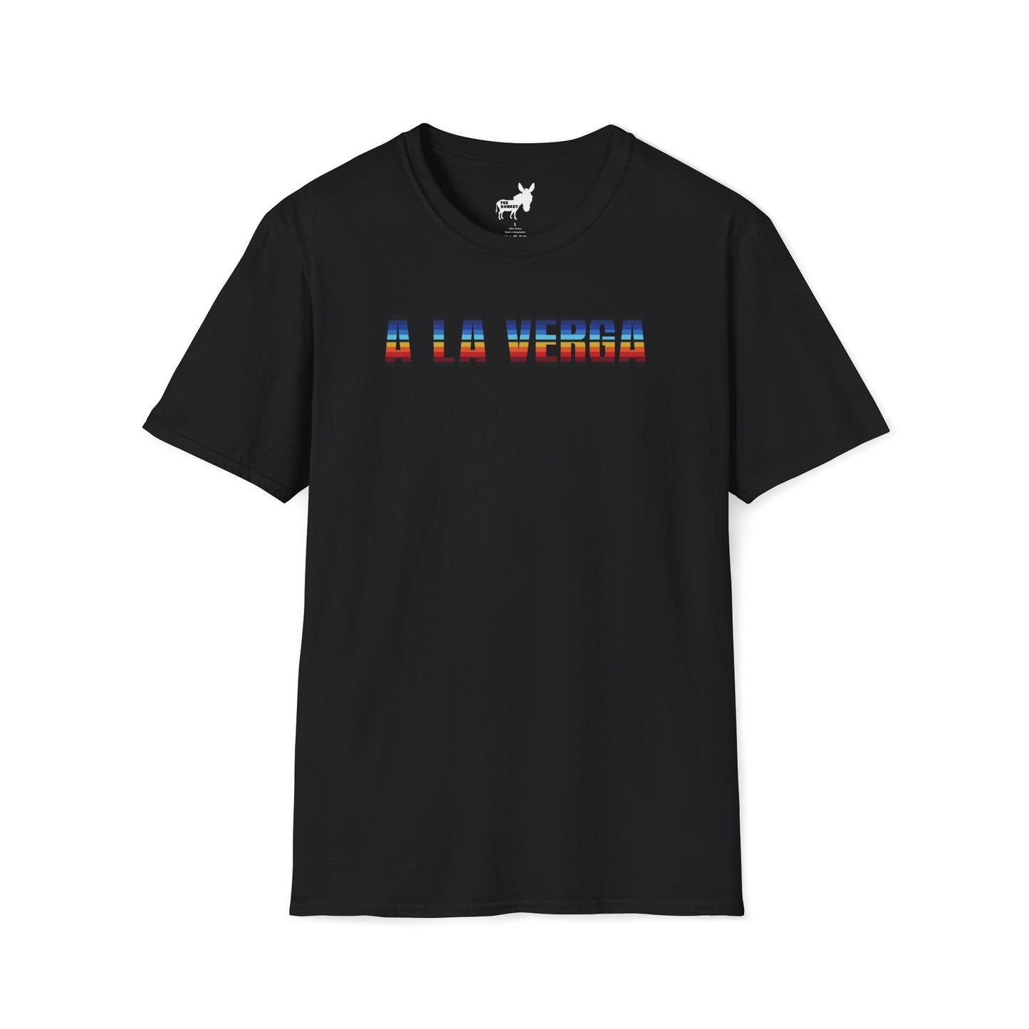 A LA VERGA - BLUE/RED - SERAPE - T-Shirt