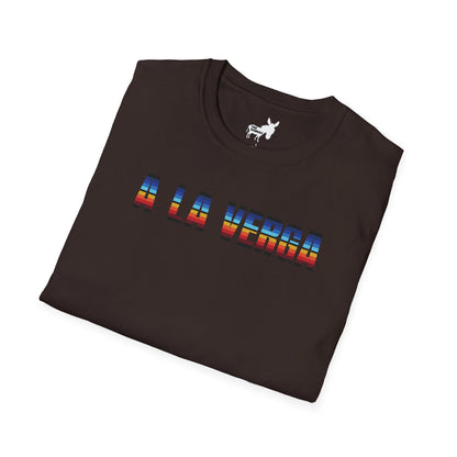 A LA VERGA - BLUE/RED - SERAPE - T-Shirt