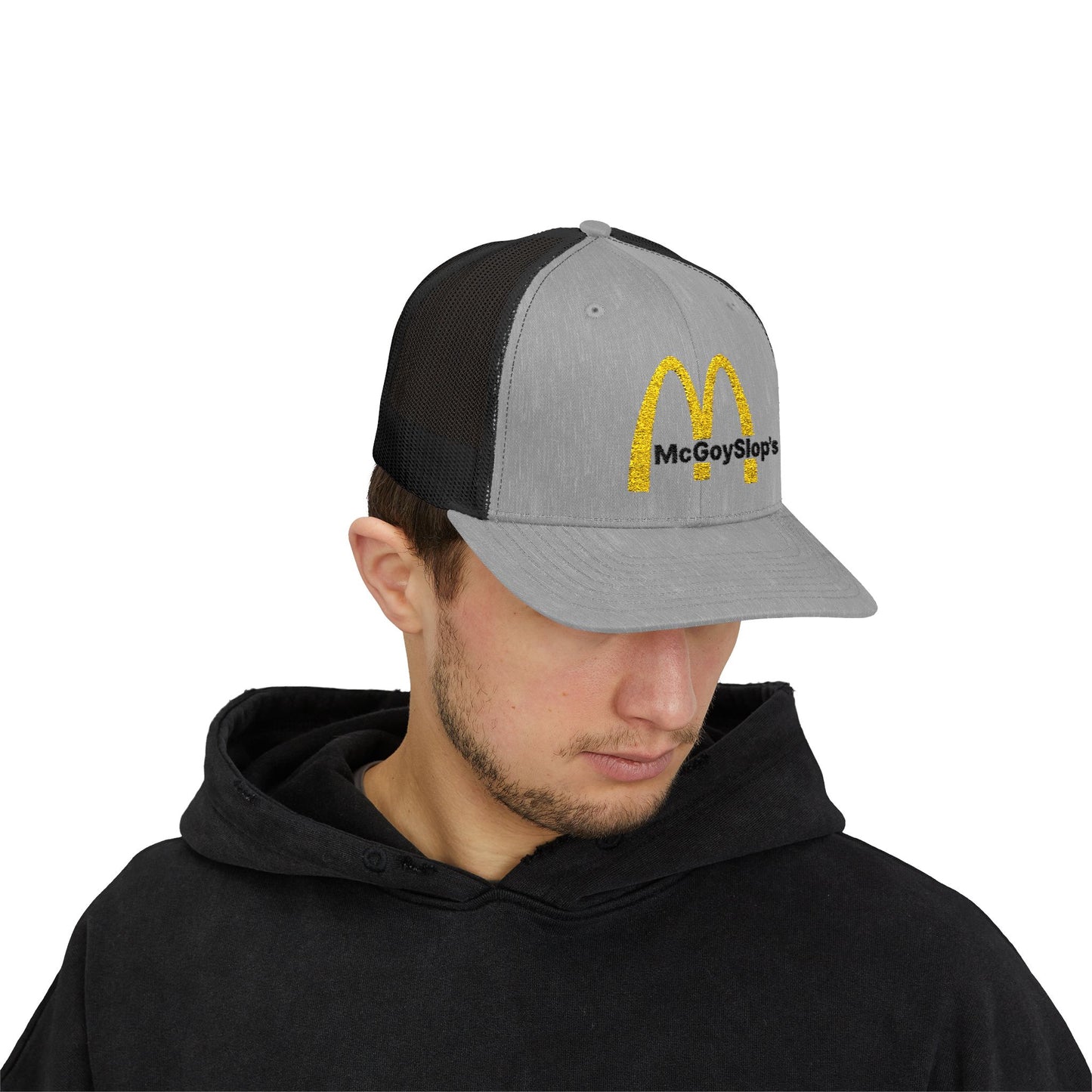 McGoySlop's - Trucker Snapback - White