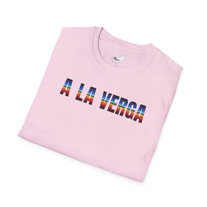 A LA VERGA - BLUE/RED - SERAPE - T-Shirt