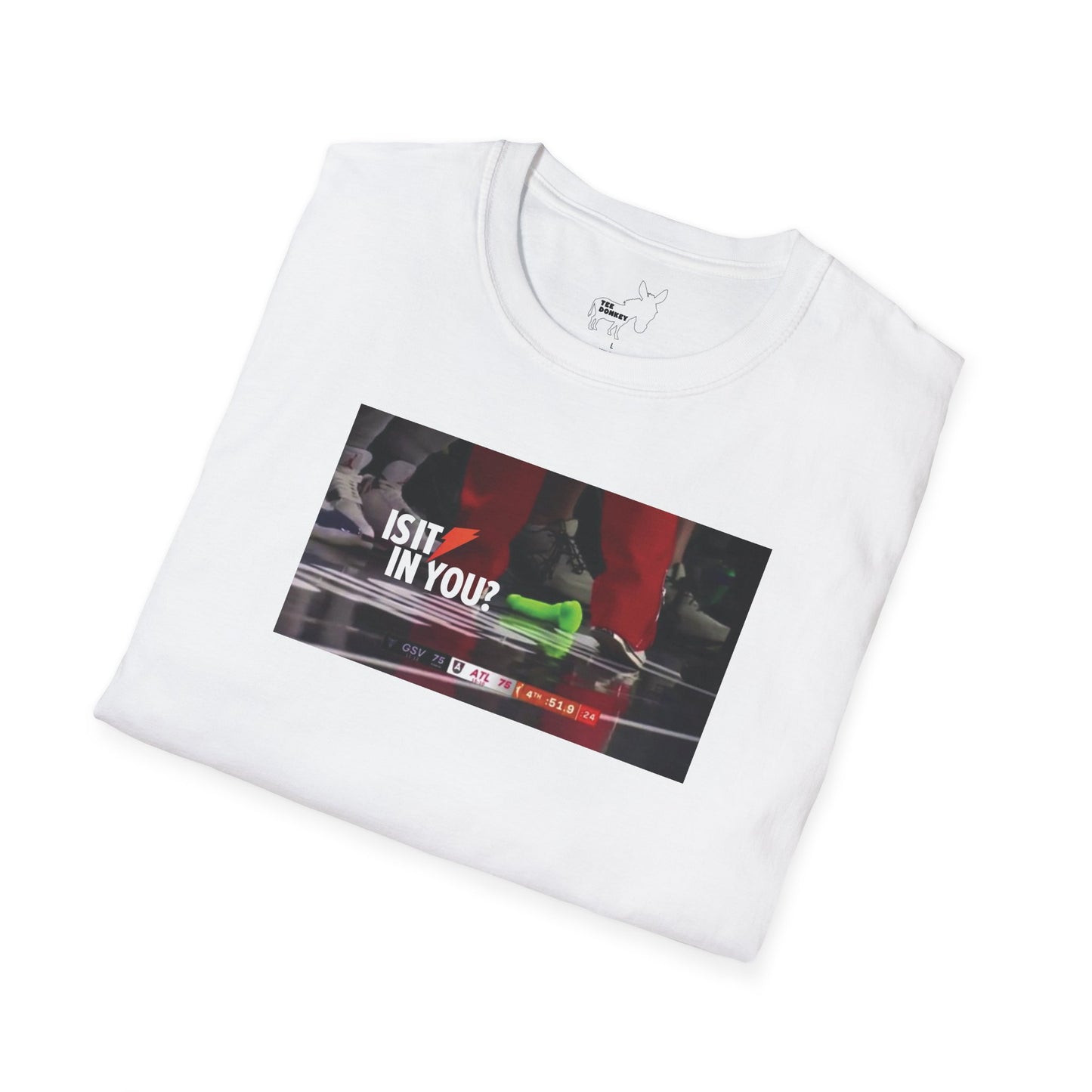 IS IT IN YOU? WNBA DILDO T-Shirt