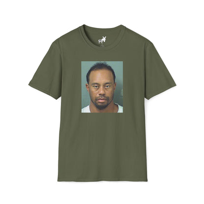 Tiger DUI Mugshot - T-Shirt