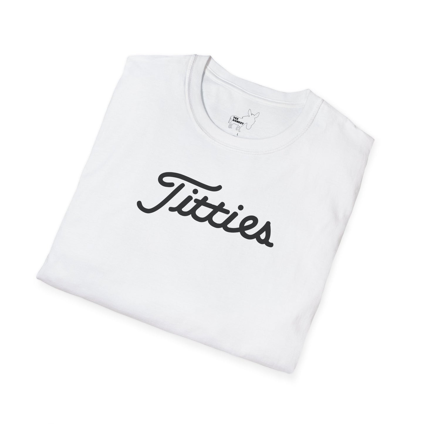 Titties - Titleist Font T-Shirt