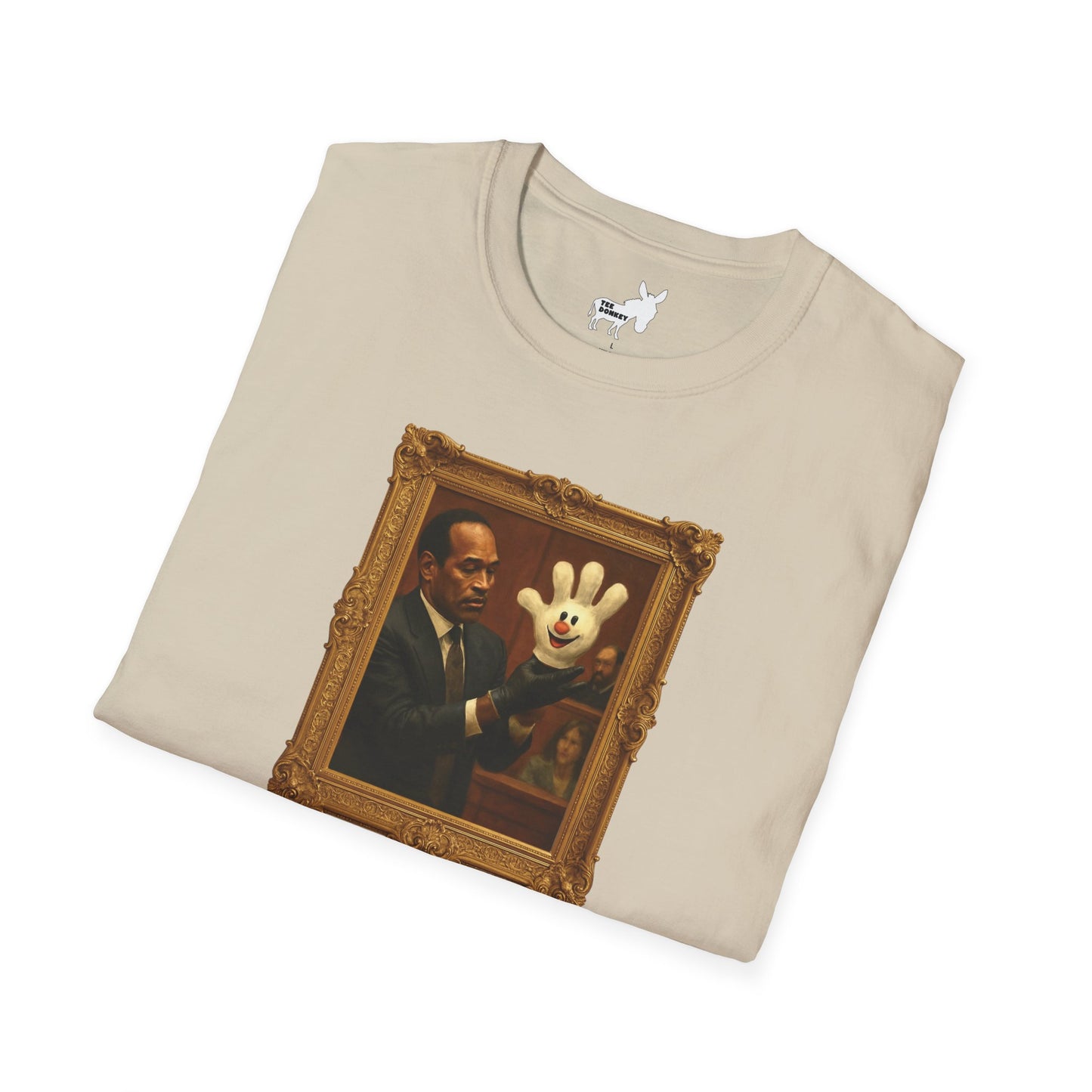 IF THE GLOVE DON'T FIT, HELP A HAMBURGER T-Shirt