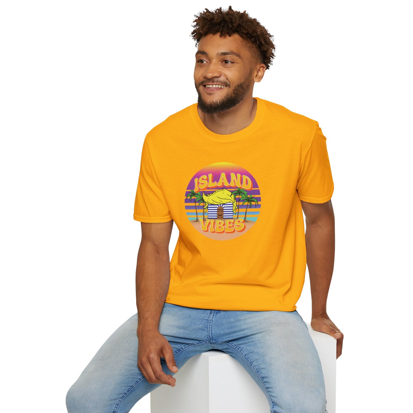 ISLAND VIBES - TRUMP - EPSTEIN ISLAND T-Shirt
