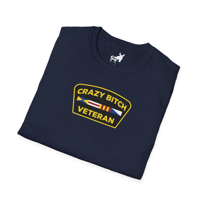 CRAZY BITCH VETERAN T-Shirt