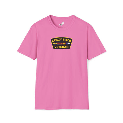 CRAZY BITCH VETERAN T-Shirt