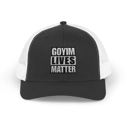 Goyim Lives Matter Trucker Snapback