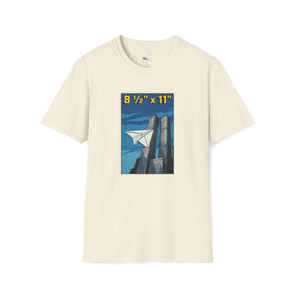 8 1/2" x 11" - T-Shirt