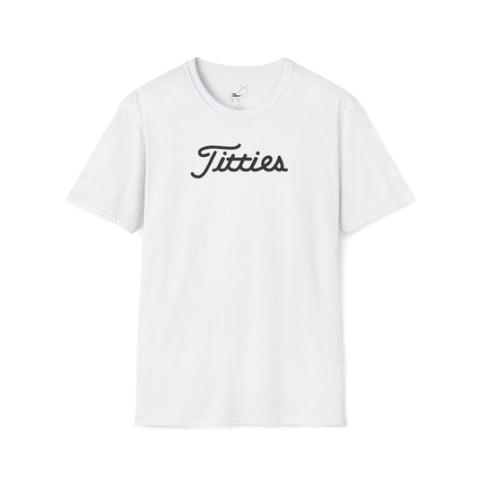 Titties - Titleist Font T-Shirt