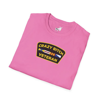 CRAZY BITCH VETERAN T-Shirt