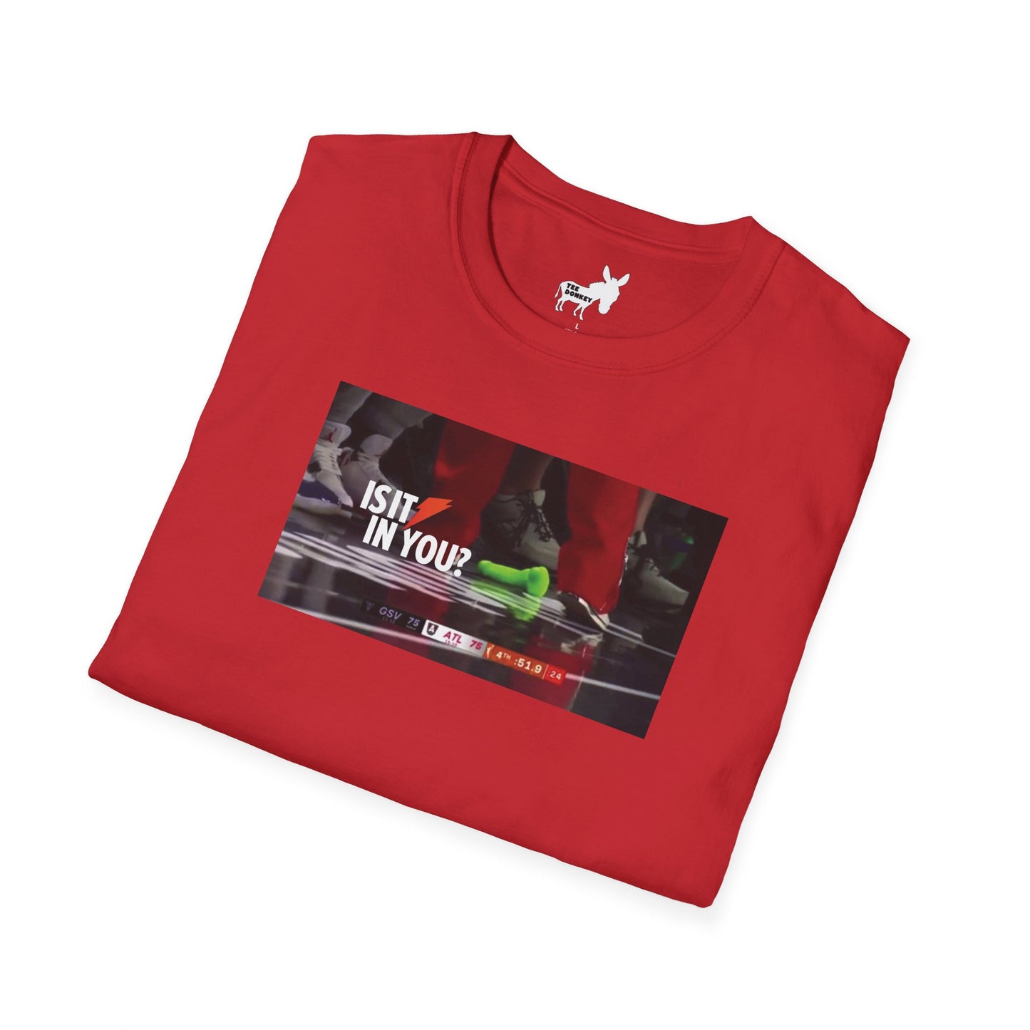 IS IT IN YOU? WNBA DILDO T-Shirt