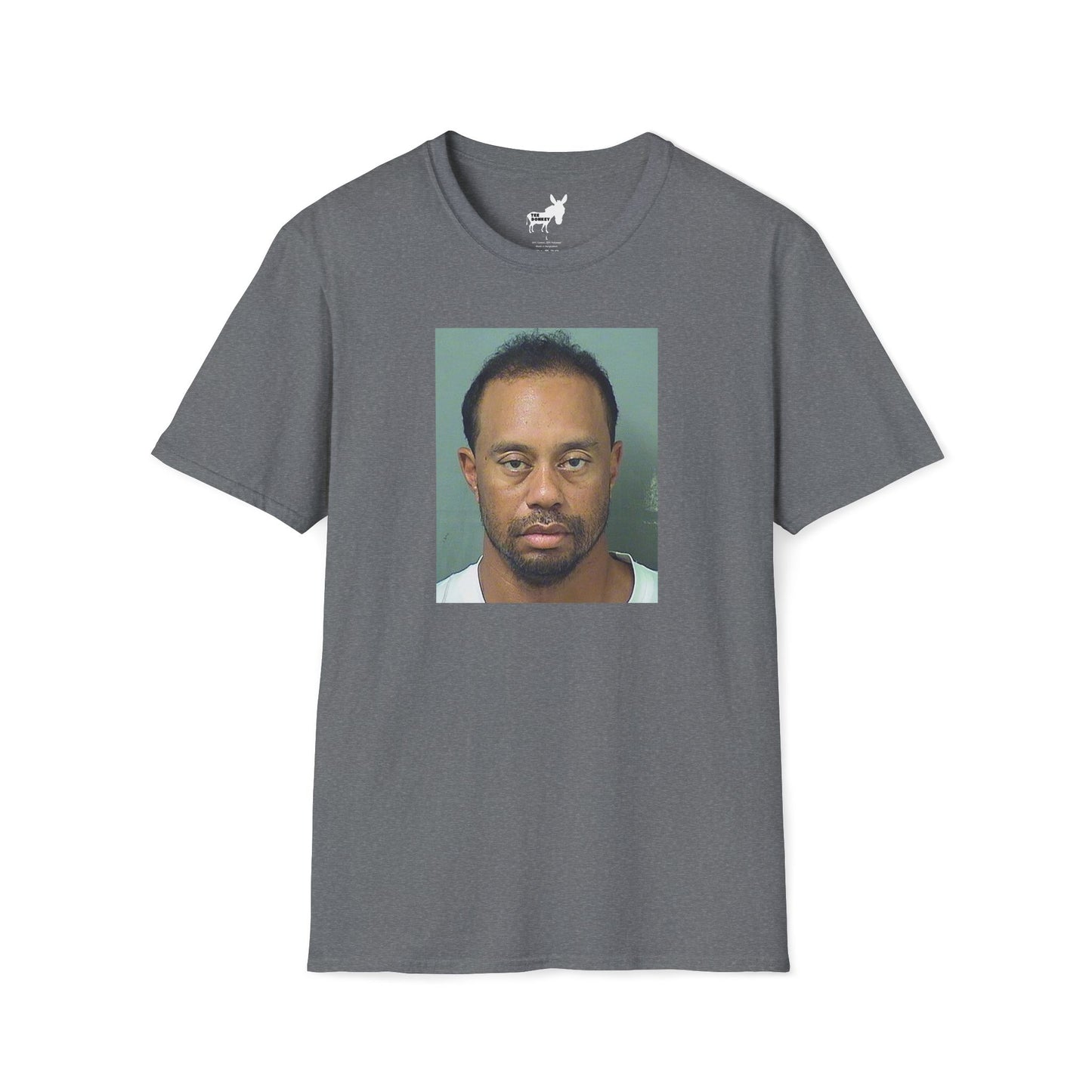 Tiger DUI Mugshot - T-Shirt