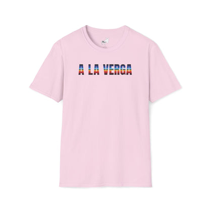 A LA VERGA - BLUE/RED - SERAPE - T-Shirt