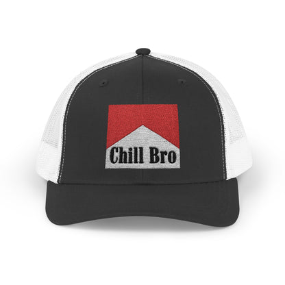 Chill Bro - Trucker Snapback - Black