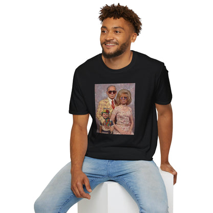 TRUMP, NETANYAHU & JD VANCE FAMILY PORTRAIT - T-Shirt