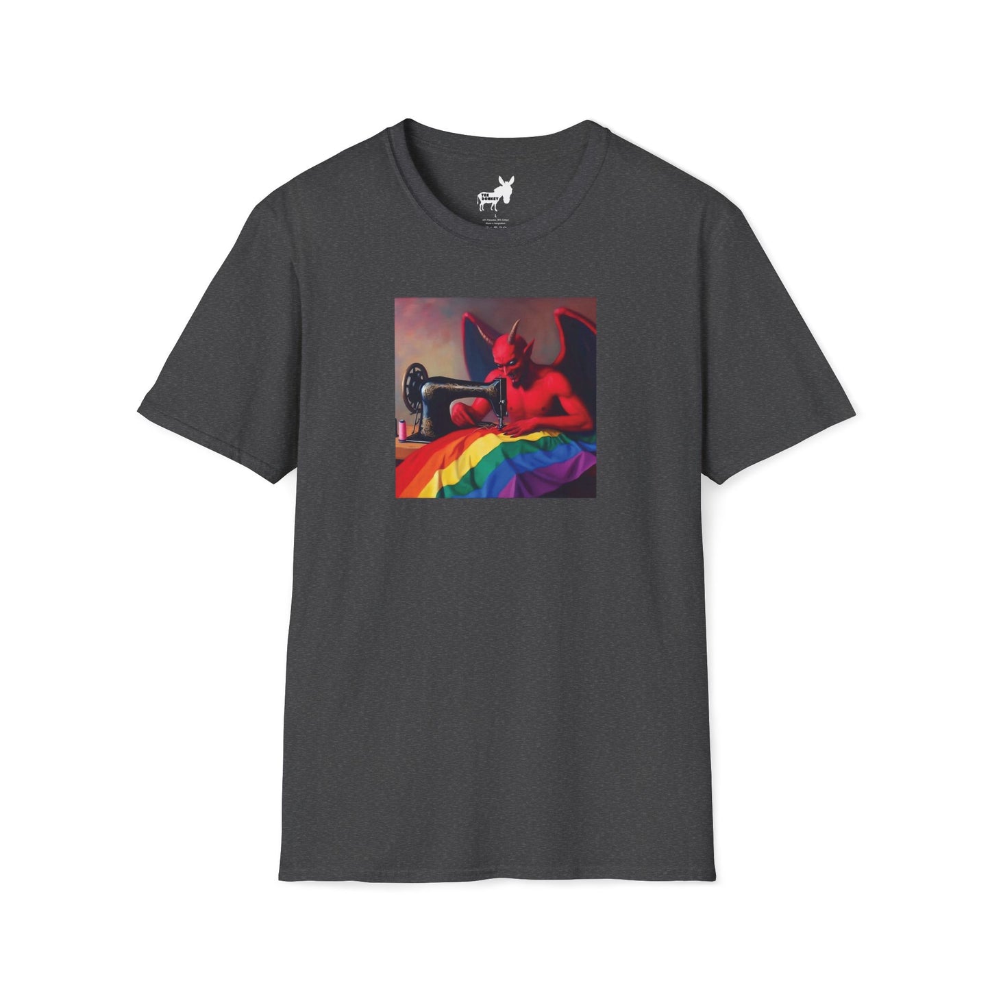 Satan Sews A Flag T-Shirt