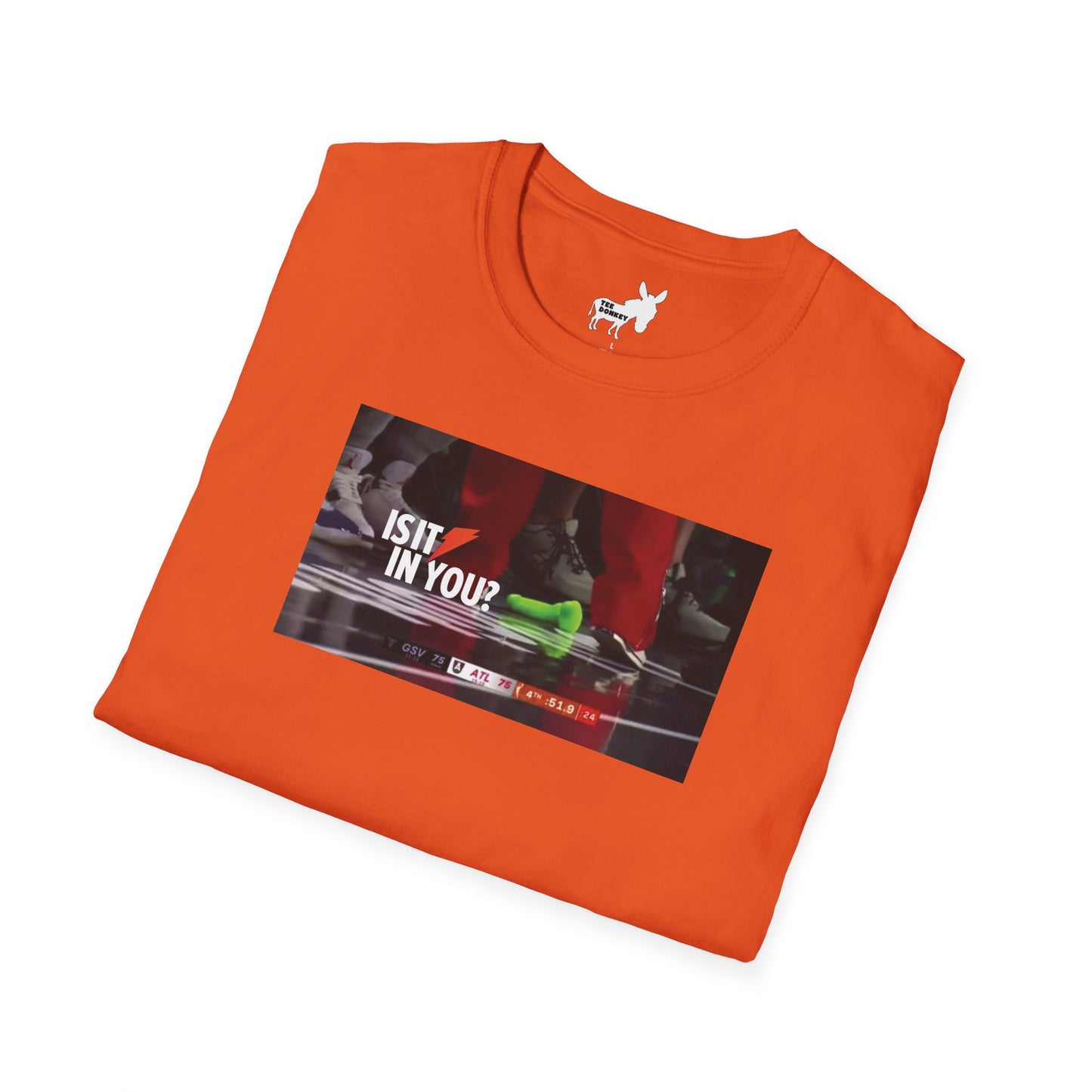 IS IT IN YOU? WNBA DILDO T-Shirt