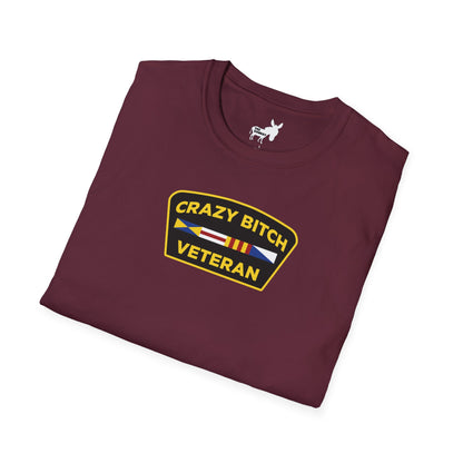 CRAZY BITCH VETERAN T-Shirt
