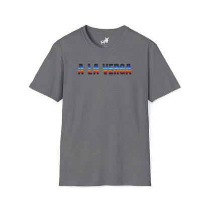 A LA VERGA - BLUE/RED - SERAPE - T-Shirt