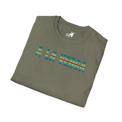 A LA VERGA - TURQUOISE SERAPE - T-Shirt