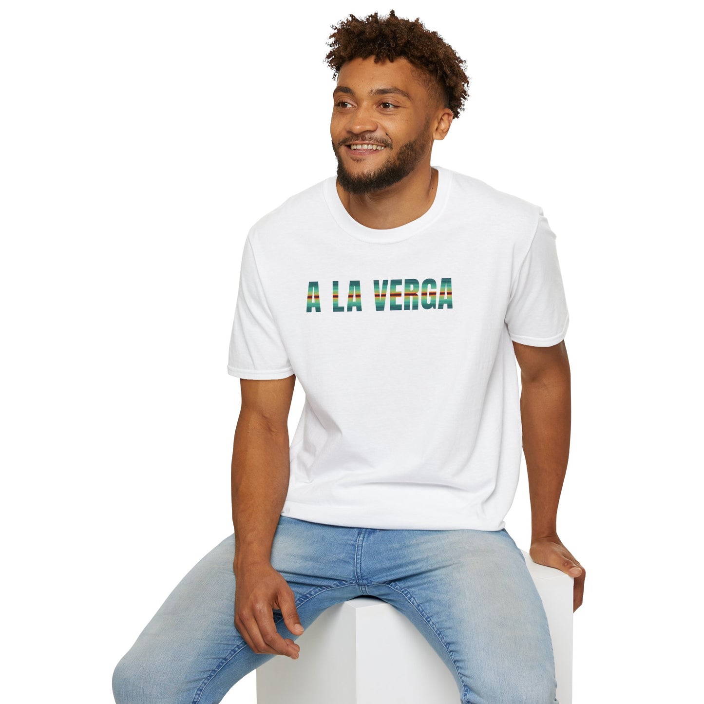 A LA VERGA - TURQUOISE SERAPE - T-Shirt