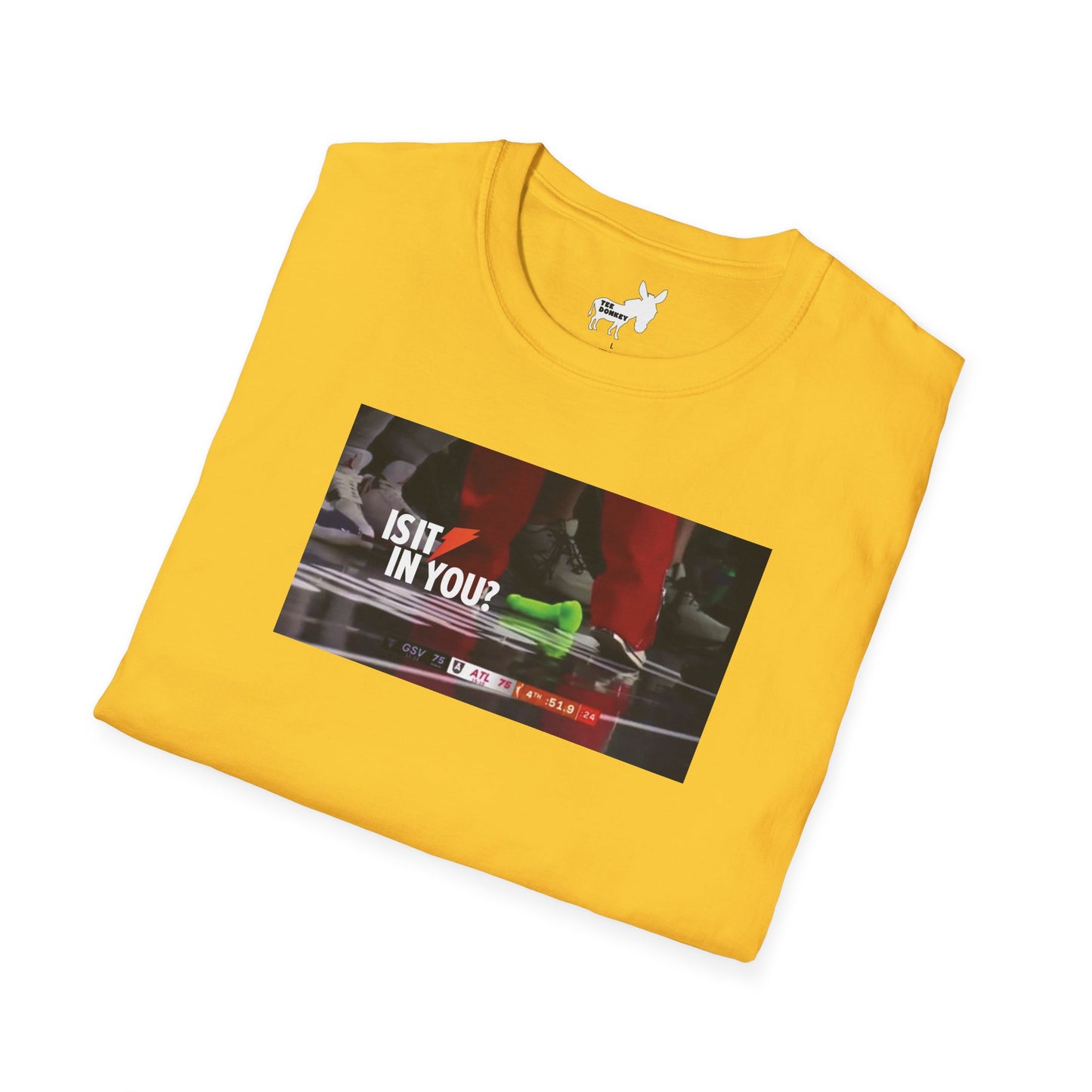 IS IT IN YOU? WNBA DILDO T-Shirt