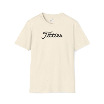 Titties - Titleist Font T-Shirt