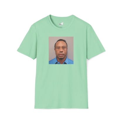Tiger New DUI Mugshot - T-Shirt