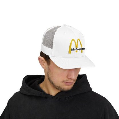 McGoySlop's - Trucker Snapback - White